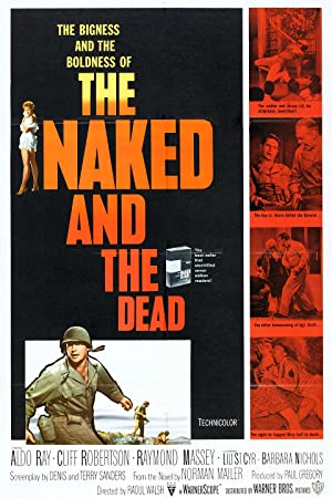 The Naked and the Dead (1958) starring Aldo Ray on DVD on DVD